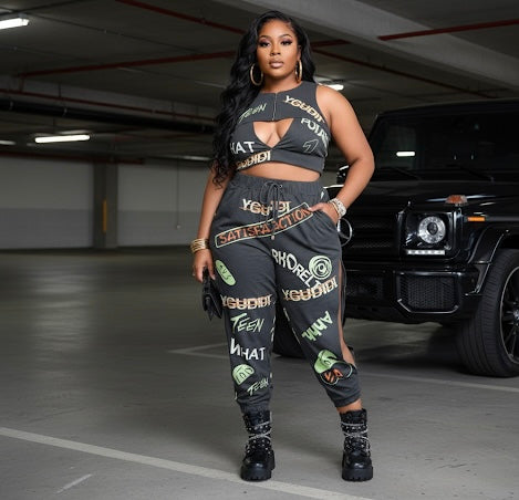 Satisfaction Guaranteed" 3-Piece Plus Size Set