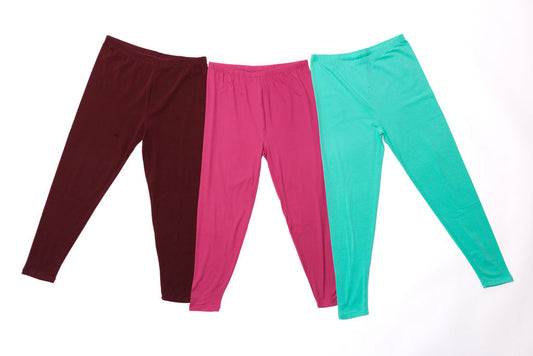Plus Size Premium Full Length Leggings – Everyday Comfort, Perfect Stretch
