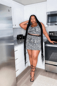 Two Piece Zebra Set